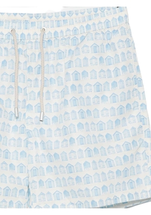 MC2 Saint Barth Lighting elasticated-drawstring swim shorts - Neutrals