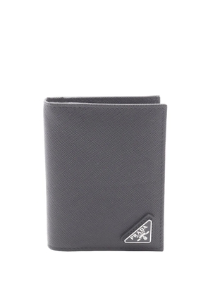 Prada Pre-Owned 2010-2026 Saffiano card holder - Black
