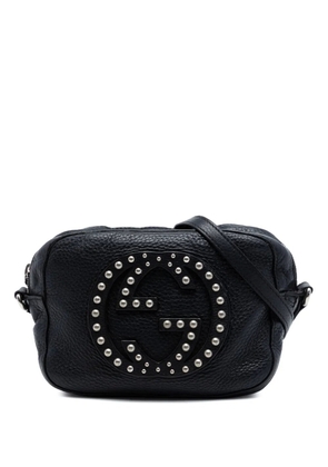 Gucci Pre-Owned 2016-2026 Studded Calfskin Soho Disco crossbody bag - Black