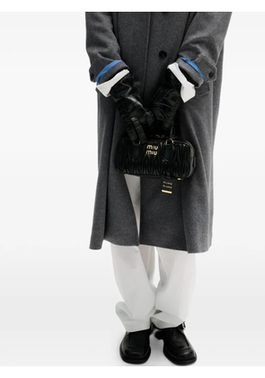 Miu Miu Arcadie matelassé nappa-leather bag - Black