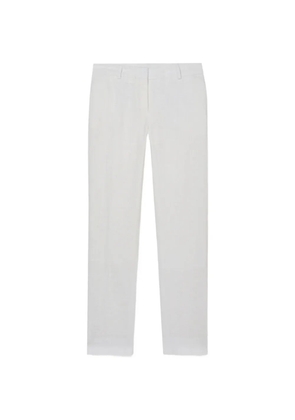 Brooks Brothers tailored linen trousers - White