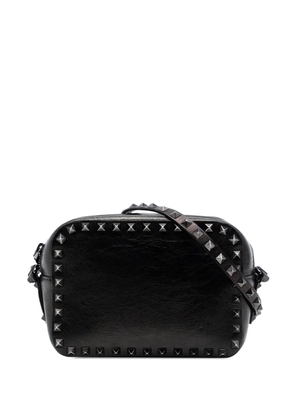 Valentino Garavani Pre-Owned 20th Century Leather Rockstud Camera Bag crossbody bag - Black