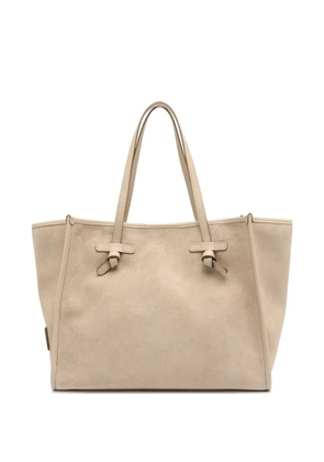 GIANNI CHIARINI Marcella knot tote bag - Neutrals