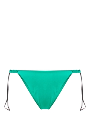 Forte Forte high-cut satin briefs - Green