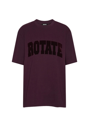 ROTATE BIRGER CHRISTENSEN crew-neck T-shirt - Purple