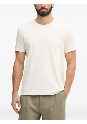GUESS USA logo-embossed T-shirt - Neutrals