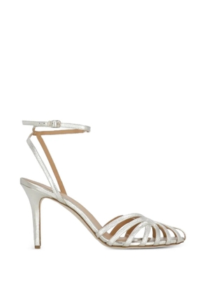 The Seller strappy cage sandals - Silver
