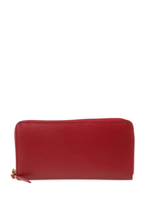 Comme Des Garçons Wallet zip-around leather wallet - Red