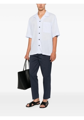 OFFICINA 36 short-sleeve buttoned shirt - Blue