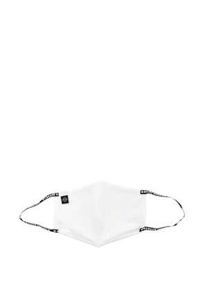 Chrome Hearts logo-patch face mask - White