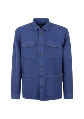 Fay four-pocket shirt - Blue