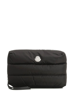 Moncler Caradoc quilted make up bag - Black