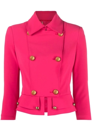 Elisabetta Franchi double-breasted jacket - Pink