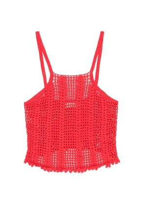 TERRY PUESTO crochet top - Red