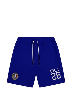 Polo Ralph Lauren France double-knit shorts - Blue