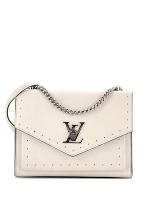Louis Vuitton Pre-Owned Mylockme Handbag Studded Leather BB shoulder bag - Neutrals