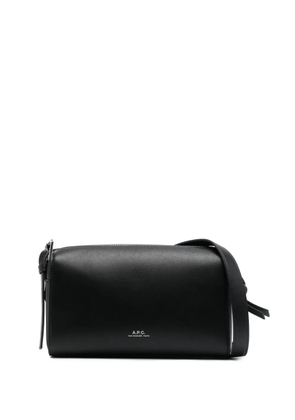 A.P.C. Nino faux-leather messenger bag - Black