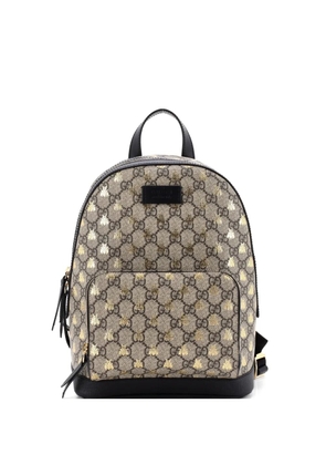 Gucci Pre-Owned Zip Pocket Printed GG Coated Canvas Small backpack - Brown