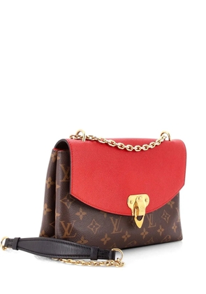 Louis Vuitton Pre-Owned Saint Placide Handbag Monogram Canvas and Leather shoulder bag - Red