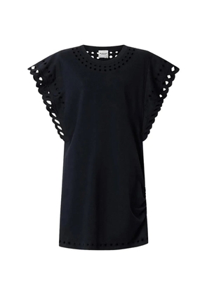 ISABEL MARANT Orlane eyelet-embellished dress - Black