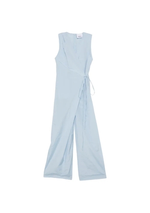 Erika Cavallini V-neck sleeveless jumpsuit - Blue