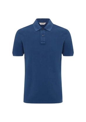 Gran Sasso short-sleeve polo shirt - Blue