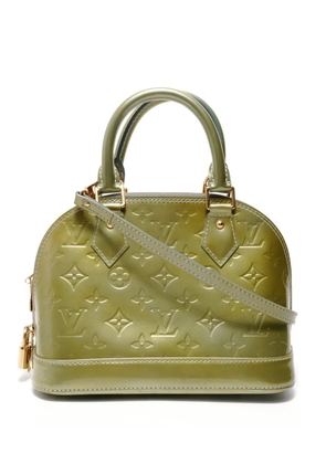 Louis Vuitton Pre-Owned 2011 Monogram Vernis Alma BB leather handbag - Green