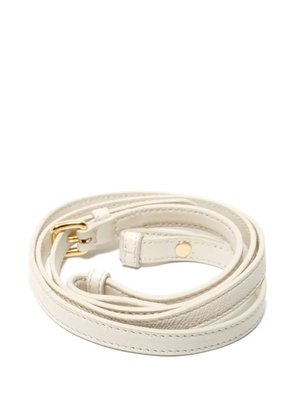 Prada Pre-Owned 2010-2020s shearling shoulder bag - White