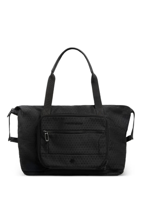PIQUADRO geometric pocket holdall - Black