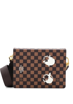 Louis Vuitton Pre-Owned Pharrell X Nigo Book Messenger Bag Limited Edition Damier Phriendship Coated Canvas crossbody bag - Brown