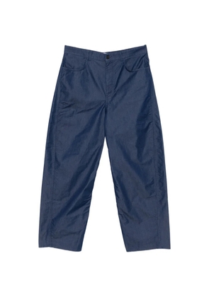Givenchy logo-print belt-loop trousers - Blue