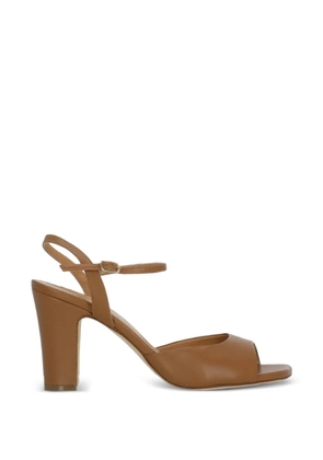 Julie Dee leather heeled sandals - Brown