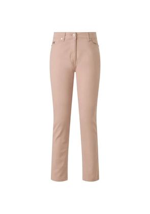 CONTE OF FLORENCE crystal-embellished slim-fit jeans - Pink