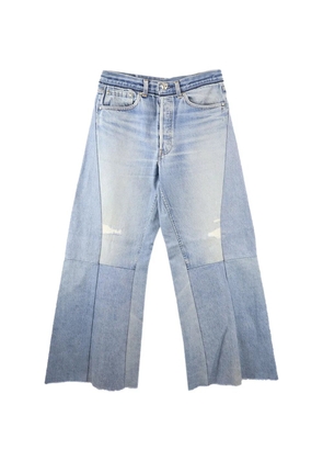 Readymade patchwork distressed jeans - Blue