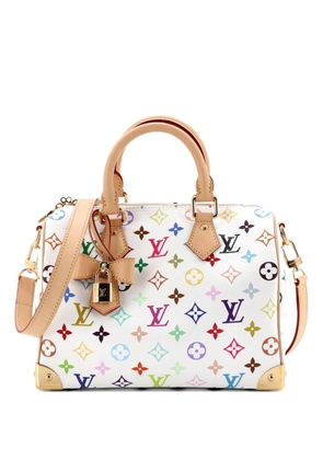 Louis Vuitton Pre-Owned x Takashi Murakami Speedy Soft Bandouliere Bag Monogram Multicolor 25 satchel - White