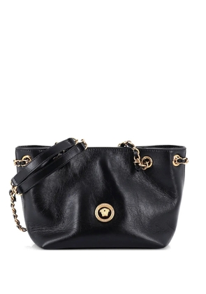 Versace Pre-Owned Medusa Icon Chain Leather Mini tote bag - Black