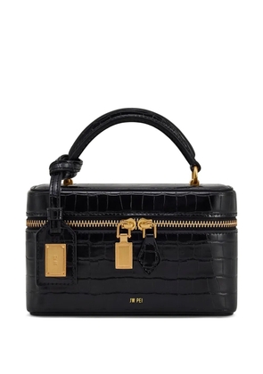 JW Pei Cleo crocodile-effect tote bag - Black