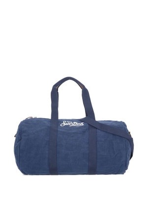 MC2 Saint Barth embroidere-logo holdall - Blue