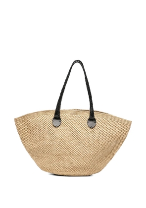DRAGON DIFFUSION x Sovani Brunella woven tote bag - Neutrals
