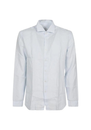 Xacus long-sleeve button-down shirt - White