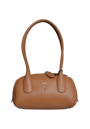no:rae small Teti leather tote bag - Brown