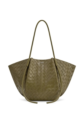 JW Pei Nala interwoven tote bag - Green