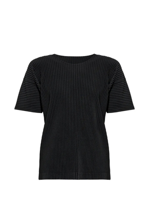 Homme Plissé Issey Miyake pleated T-shirt - Black