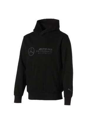 PUMA x Mercedes-AMG F1 Team logo-print hoodie - Black