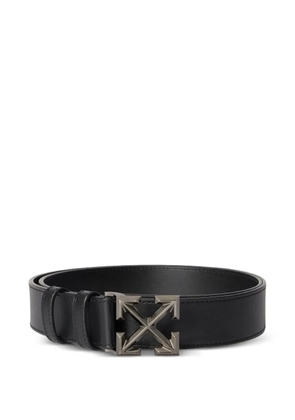 Off-White Arrows leather belt - Black