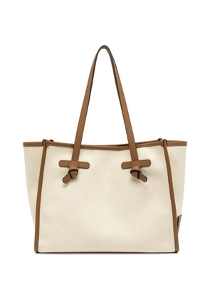 GIANNI CHIARINI knot trim tote bag - Neutrals