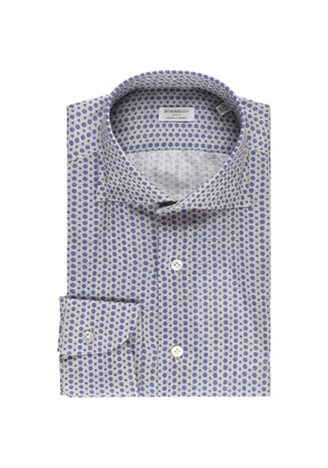 BORRIELLO NAPOLI floral-print shirt - Blue