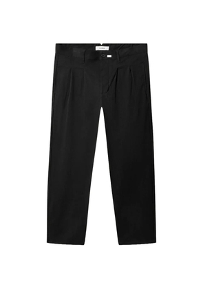 GABBA Firenze Bolu pleated cropped trousers - Black