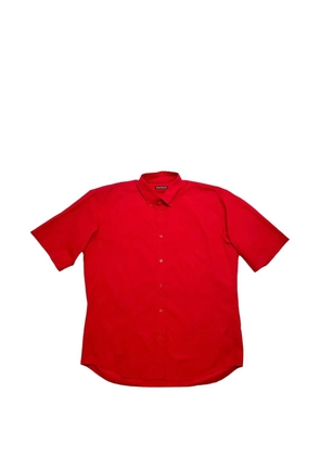Balenciaga logo-print short-sleeve shirt - Red