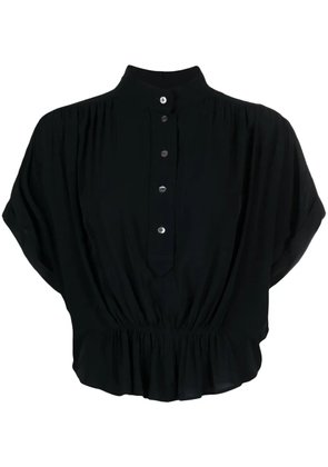 ISABEL MARANT Azalea crepe blouse - Black
